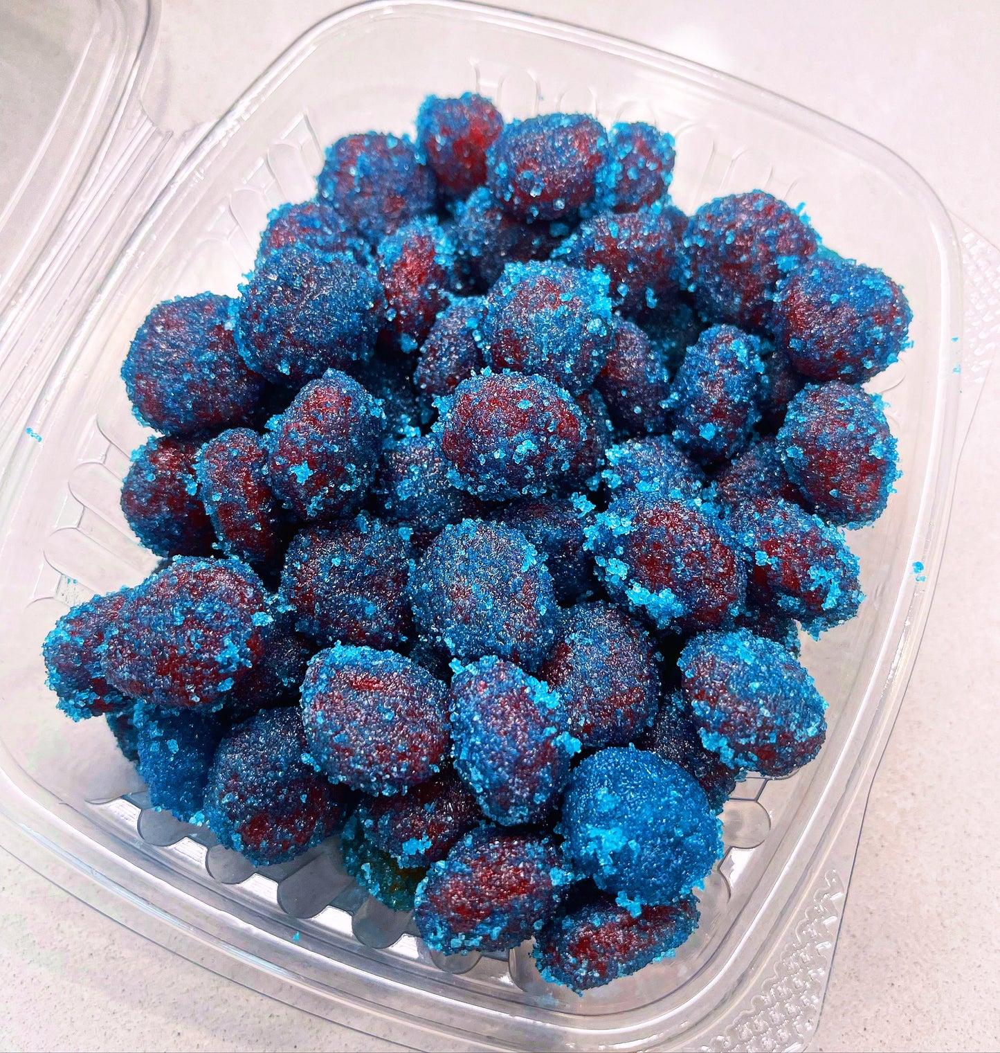 Sour Blue Raspberry Gushers