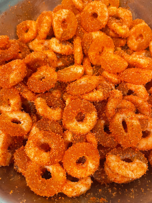 Chamoy Watermelon Rings